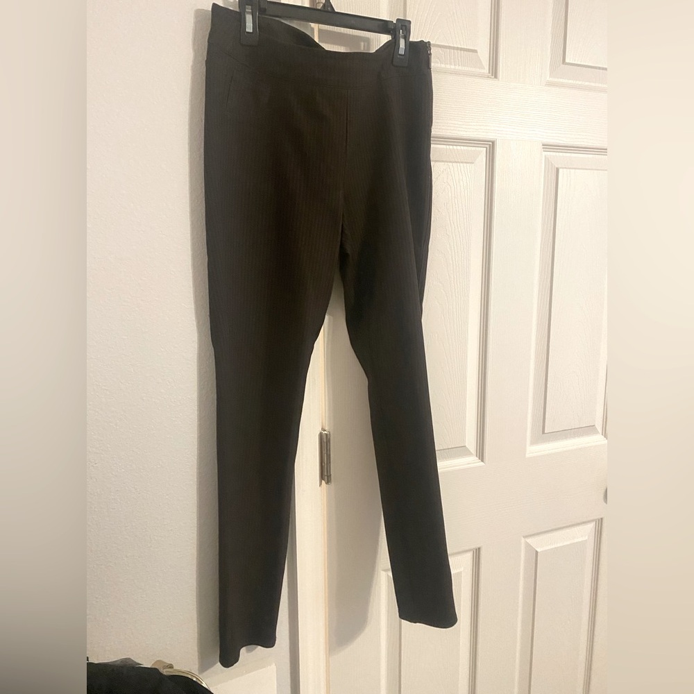 Brown Stretch Pants